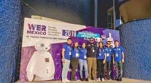 Lerdenses van a concurso nacional de robótica 2019