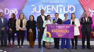 Entregan Premio Estatal de la Juventud 2019