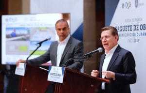 Presentan Gobernador y Alcalde obras para el municipio de Durango