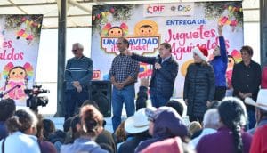 Reparten 12 mil juguetes y aguinaldos en la colonia División del Norte