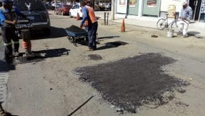 COMUNICADO BACHEO EN LA CIUDAD 2