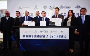 Durango Primer Estado en eliminar papel en procesos de gobierno