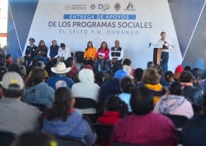 Programas Sociales llegan a Pueblo Nuevo