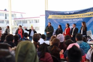 Se fortalecen acciones contra el trabajo infantil