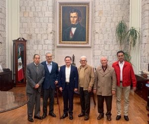 Se reúne Aispuro con exgobernadores de Durango