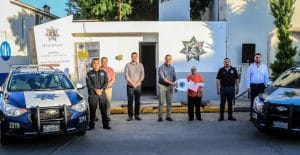 COMUNICADO ENTREGA DE OTRA PATRULLA Y DEMARCACIÓN PARA LA SEGURIDAD 1.