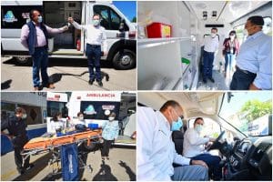 4. Entrega Aispuro ambulancias en 8 municipios más