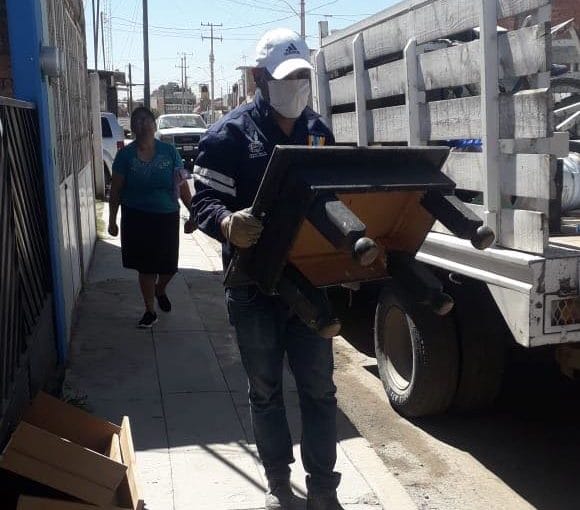 Mantiene Municipio programa de descacharre ante COVID19 2