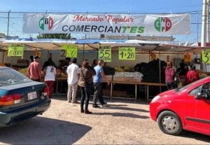 PRI llama a apoyar a comerciantes