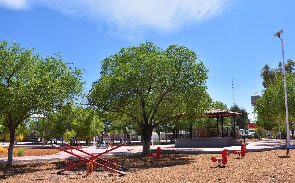Plaza pública de Guatimape tiene un nuevo rostro  