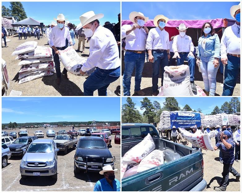 4. Productores de Pueblo Nuevo y San Dimas reciben apoyo para mitigar sequía