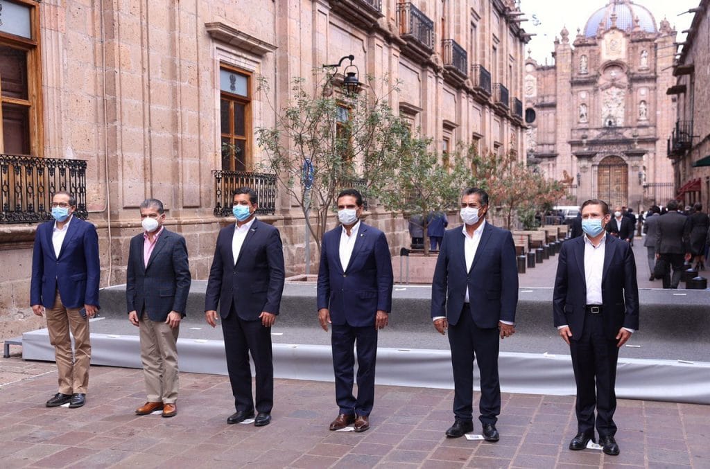 Conforman Gobernadores agenda de trabajo ante COVID-19 ( 1)