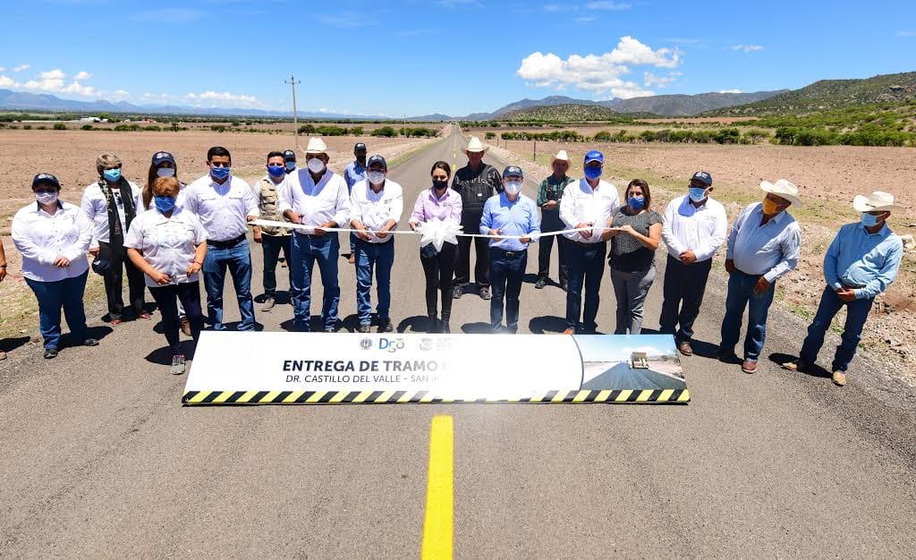 2. Aispuro cumple con mejores caminos en Nuevo Ideal