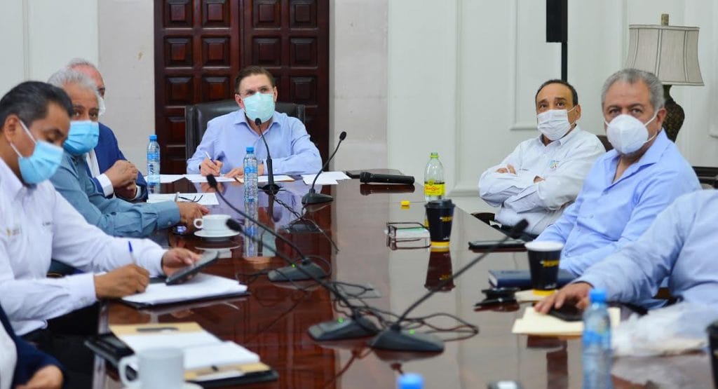 Coordinan Gobernador y Alcaldes reinicio de actividades económicas en Durango (2)