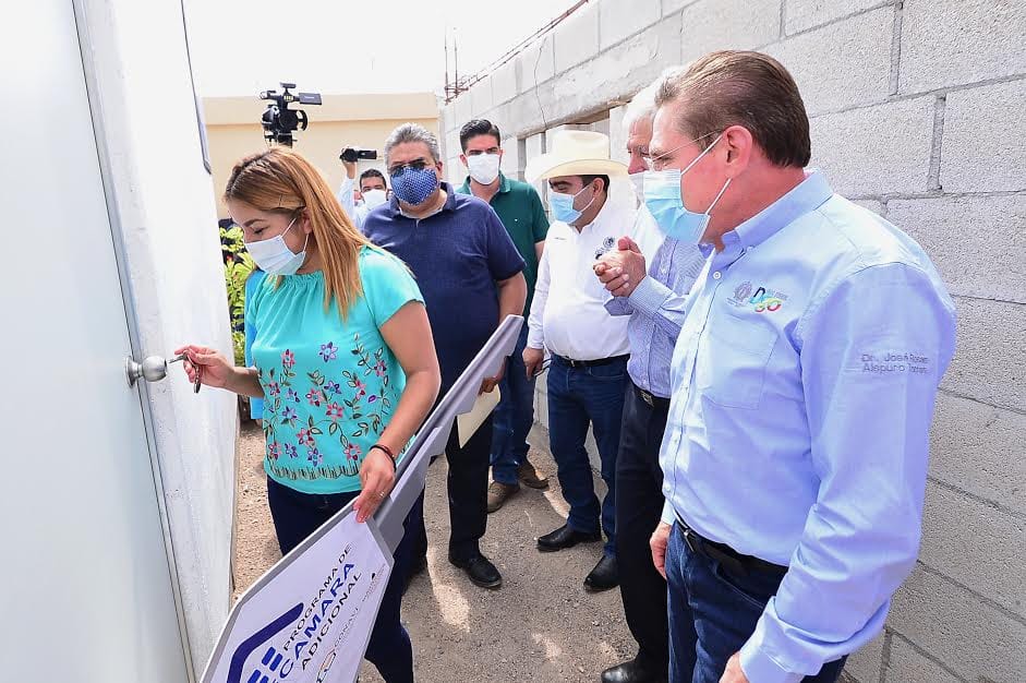 Mejora Aispuro viviendas de San Juan de Guadalupe, Simón Bolivar y Santa Clara (1)