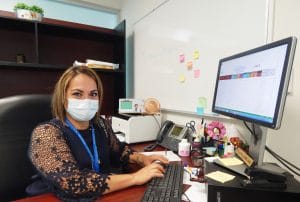 Personal administrativo del HG450, pilar importante durante Pandemia
