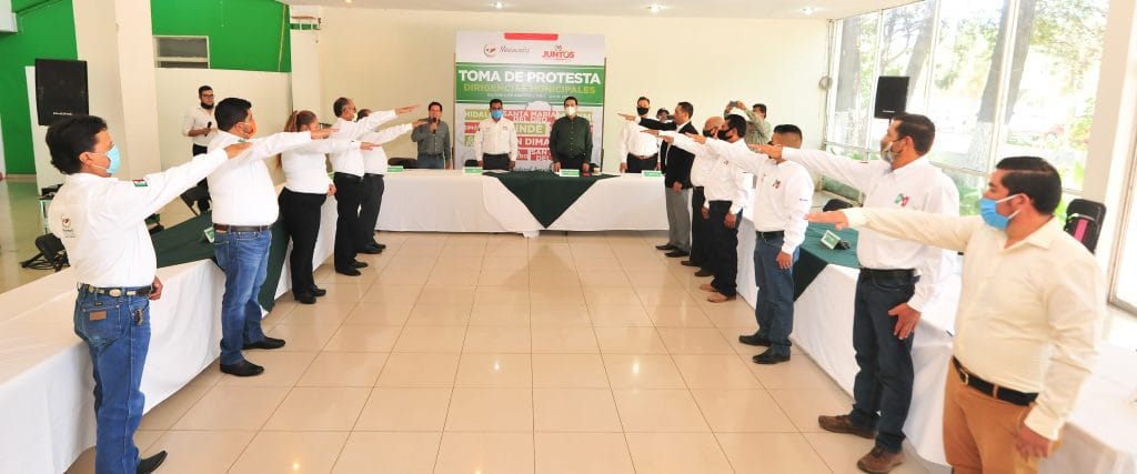 Rinden protesta 11 nuevos dirigentes del MT