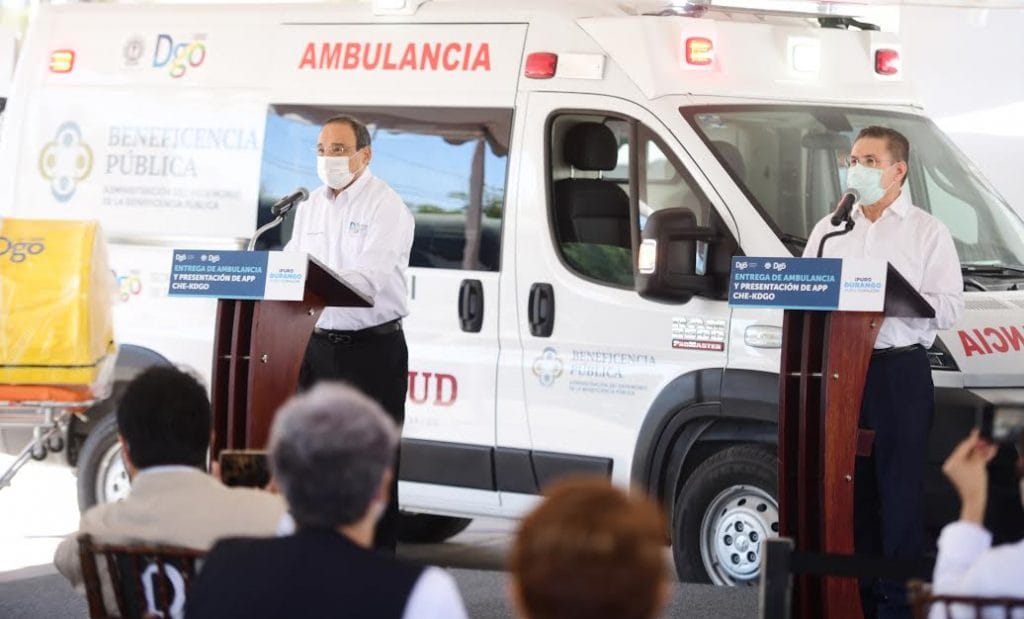 2. Presenta Aispuro aplicación móvil Che-KDgo para pacientes COVID-19