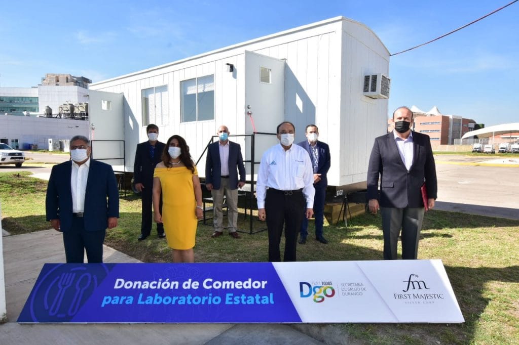 First Majestic dona comedor móvil para Laboratorio Estatal (1)