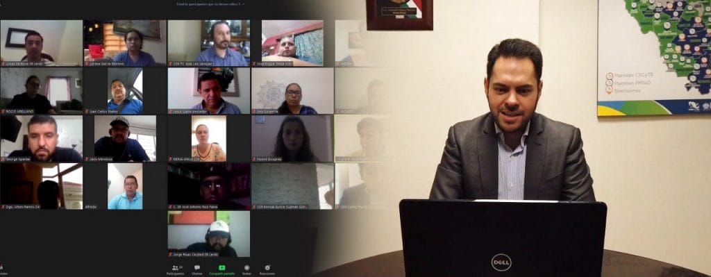 Avanzan docentes del CECyTE en manejo de plataformas virtuales
