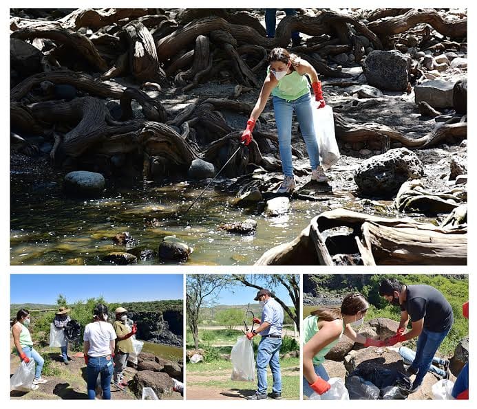 Continúan jornadas de limpieza en centros ecoturísticos de Durango