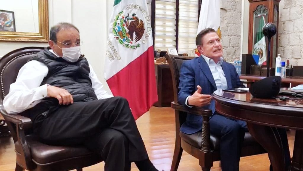 2. Se reúne Gobernador de manera virtual con Gabinete de Salud Federal
