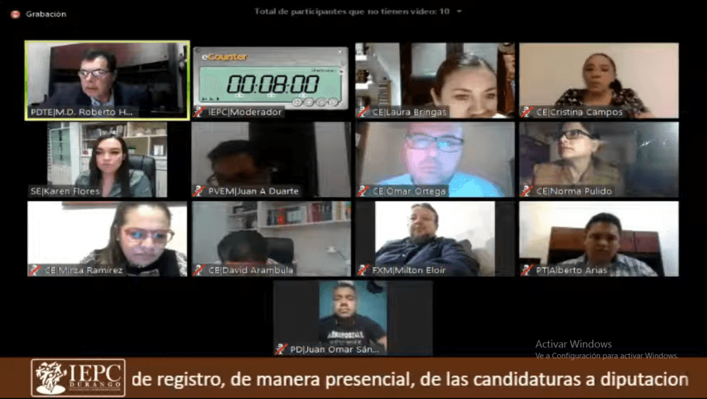 IEPC Durango 22 marzo