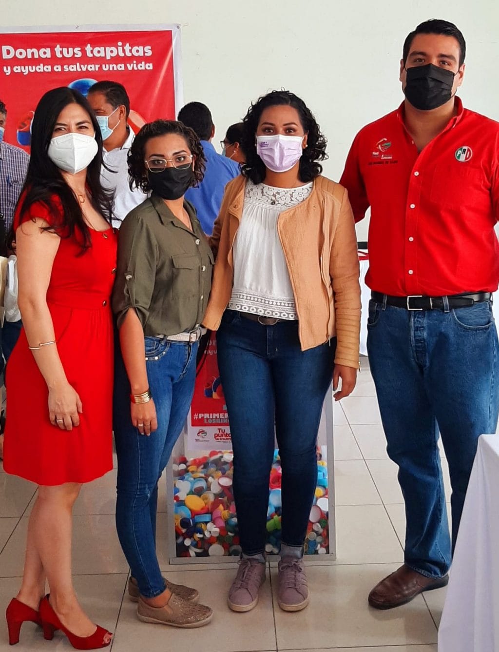 Reinicia campaña de recolección de tapitas