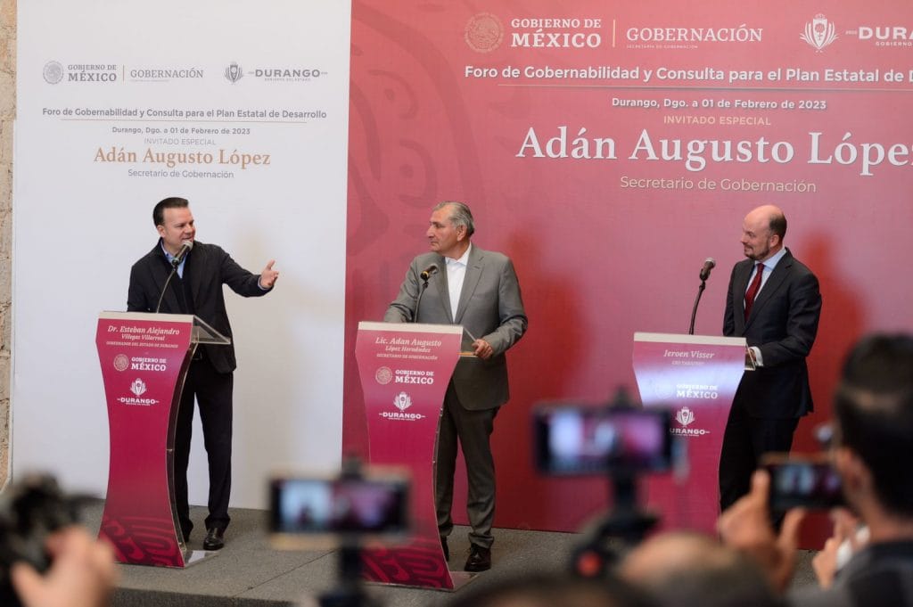 Anuncian Adán Augusto y Esteban gran inversión histórica de 1.5 MDD para Durango (2)