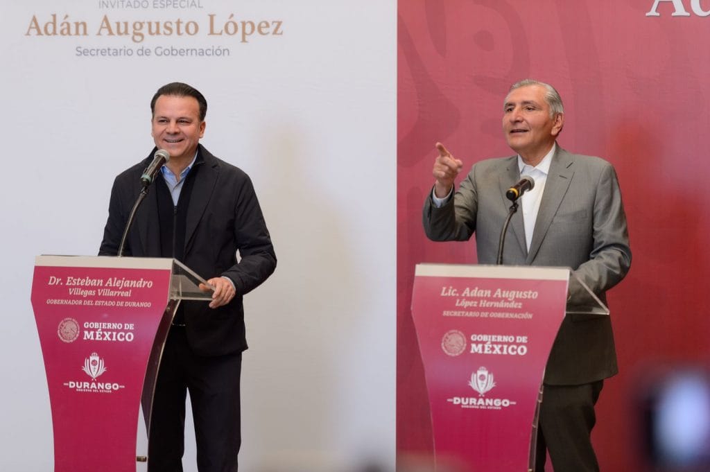 Con el respaldo al gobernador Esteban, la Federación hace grandes compromisos para Durango (2)