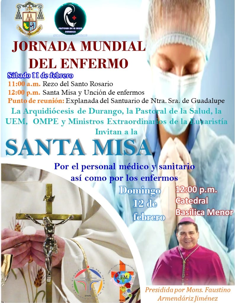 Iglesia invita a participar en el dia mundial del enfermo
