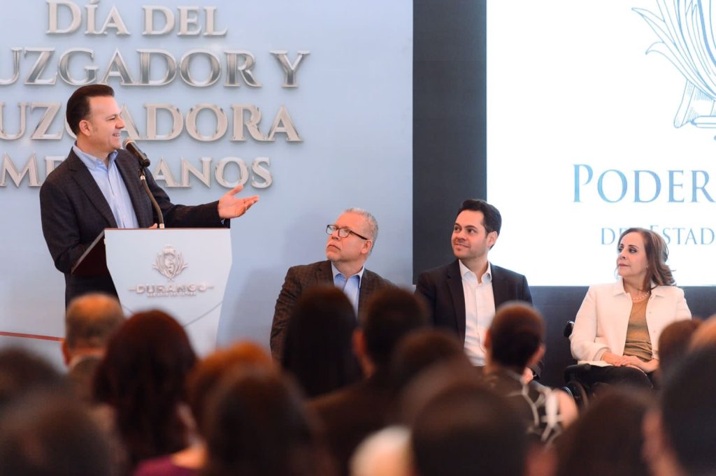 En Durango jueces pueden actuar con libertad y respeto; juntos trabajamos para responderle a la gente Esteban (2)