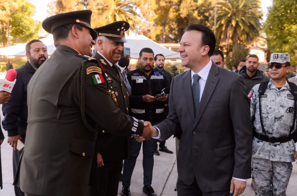 Por un Durango Seguro y en Paz, Esteban mantendrá trabajo coordinado con nuevo Comandante de la X Zona Militar