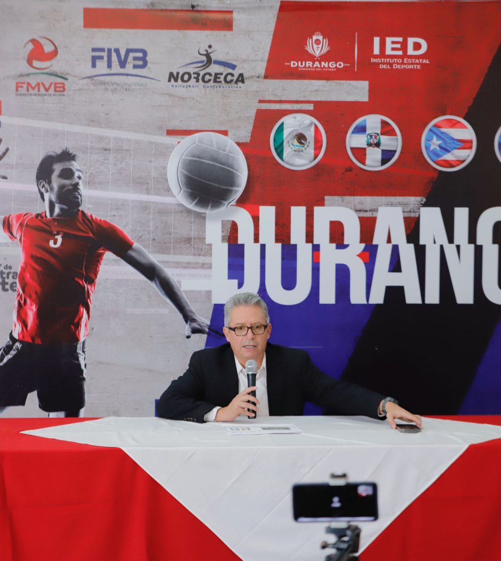 Llega en el Gobierno de Esteban el voleibol internacional a Durango; será sede la Final Four Norceca