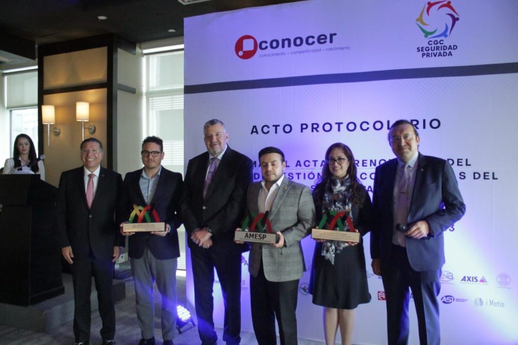 Acto de instalación del Comité de Gestión por Competencias del Sector de la Seguridad Privada