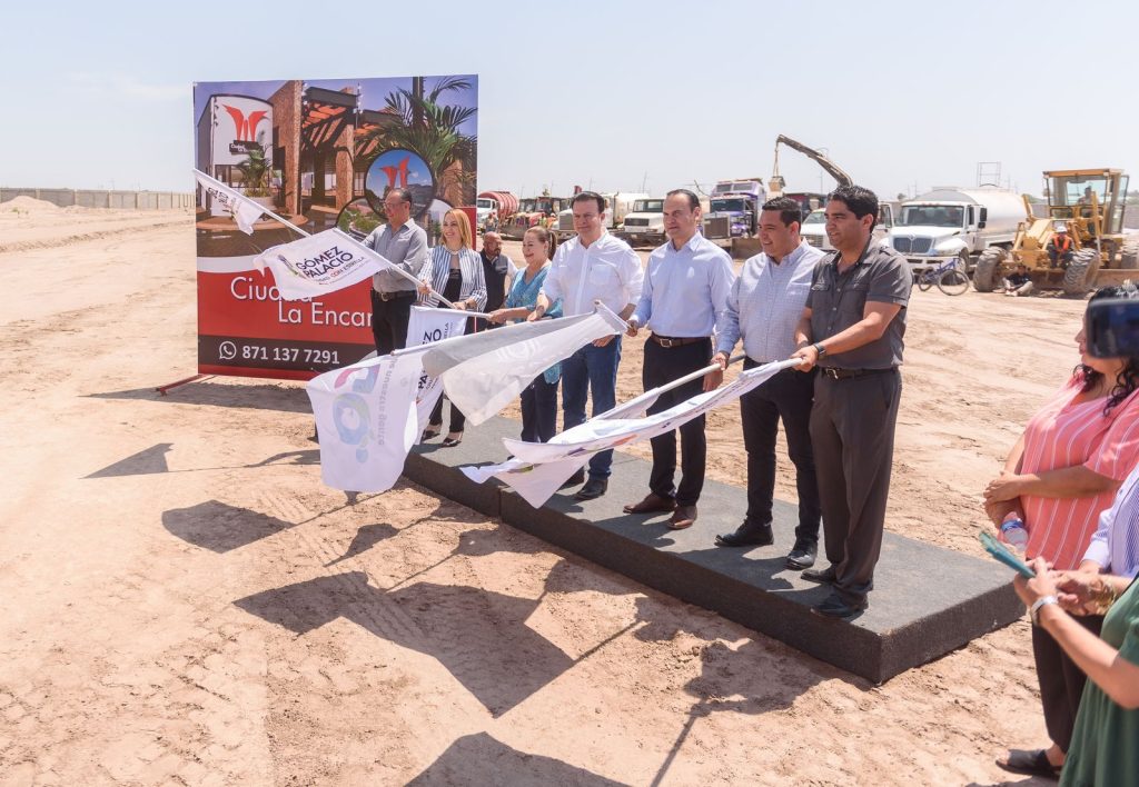 Arrancan Esteban y Lety mega complejo habitacional para trabajadores de industrias que comienzan a llegar a la Laguna
