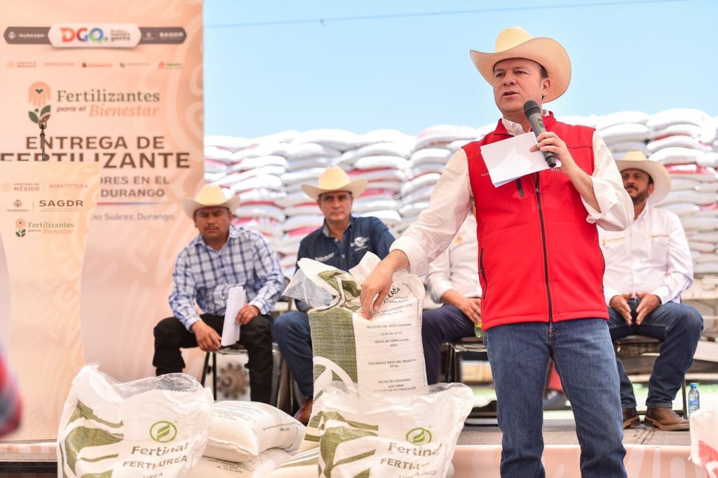 En Durango jalamos en el mismo sentido que AMLO para rescatar al campo Esteban5