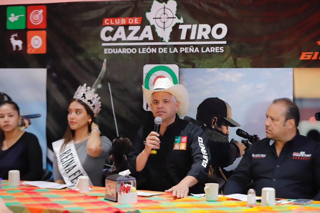 Presenta Gobierno de Esteban torneo de Caza y Tiro para la Feria Nacional Francisco Villa 2023