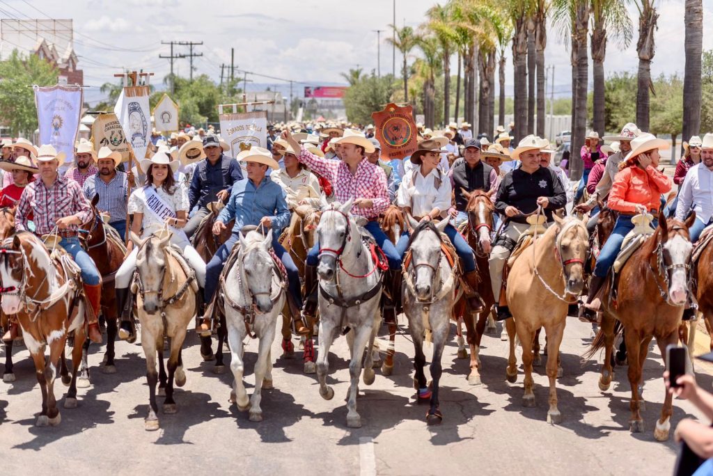 Regresó la tradicional cabalgata “General Francisco Villa” en el Gobierno de Esteban