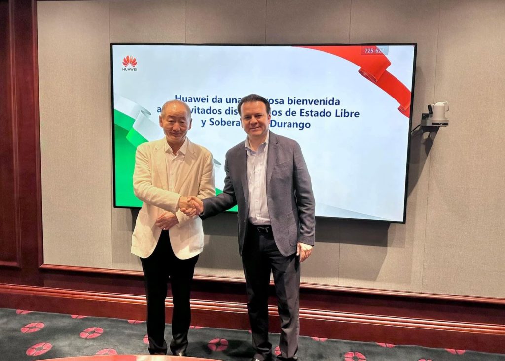 Construye Esteban alianzas tecnológicas con gigante chino Huawei (1)