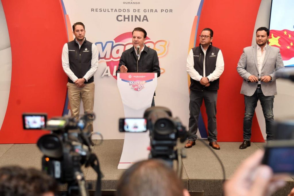 Tras gira de Esteban por China, Durango espera llegada de al menos tres grandes empresas1