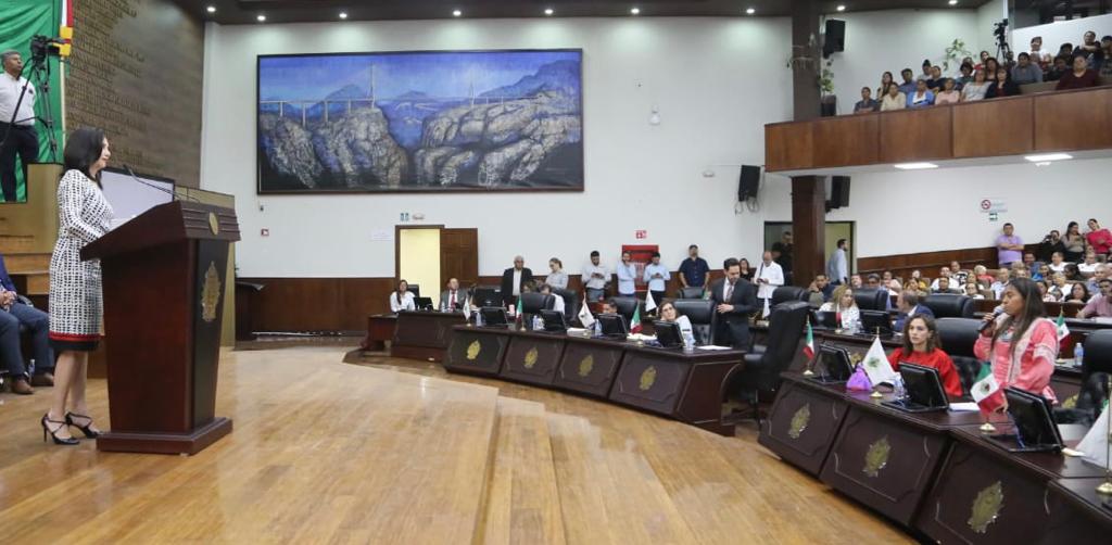 Rocio Rebollo de SEBISED ante el congreso (2)