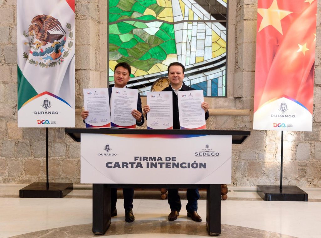 Confirma Esteban intención de empresas chinas para invertir en Durango capital1