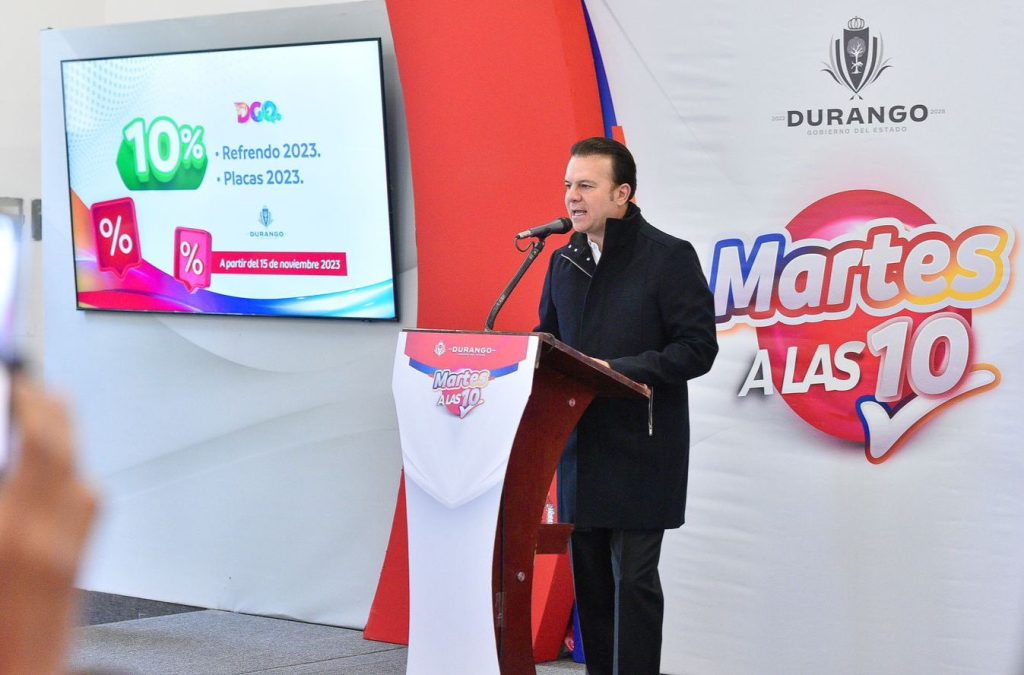 Anuncia Esteban campaña de descuentos para que duranguenses aprovechen el cierre de año1