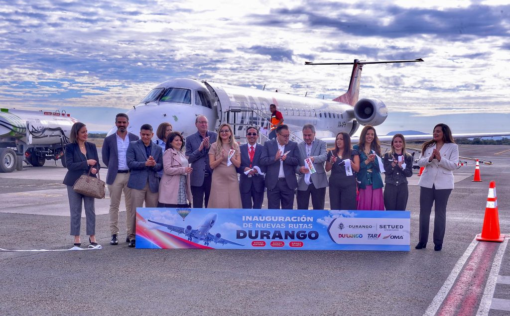 Durango mejora su conectividad aérea; listo para consolidarse en este Gobierno de Esteban como destino de inversión y turismo 5