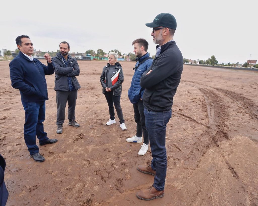 Transformará Toño Ochoa a Durango con el parque lineal