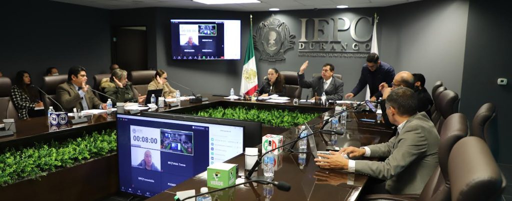 Aprueba IEPC Durango rotación en Comisiones Permanentes, e inicia con la elaboración de modelos para producción de material electoral