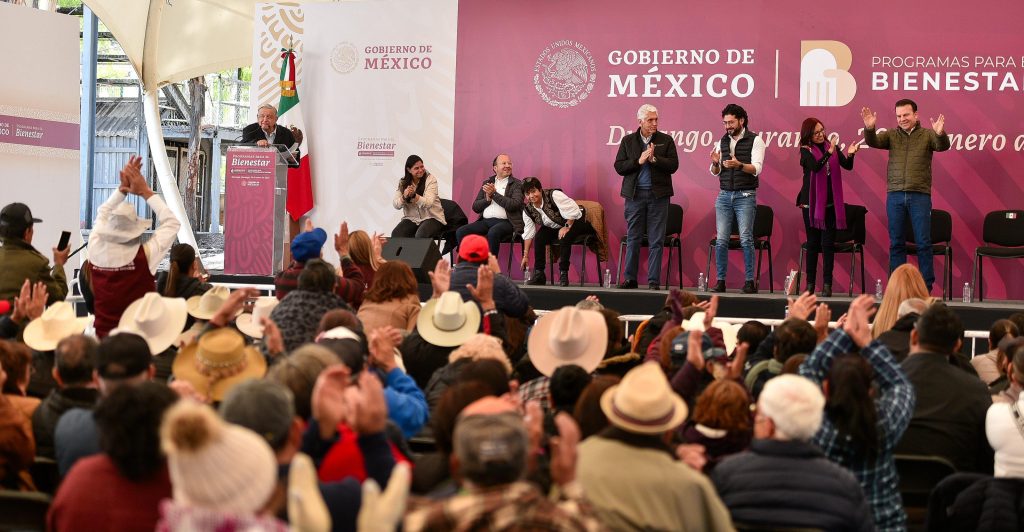 Aplaude Presidente AMLO gestión de Esteban y aprueba Planta Potabilizadora para la capital