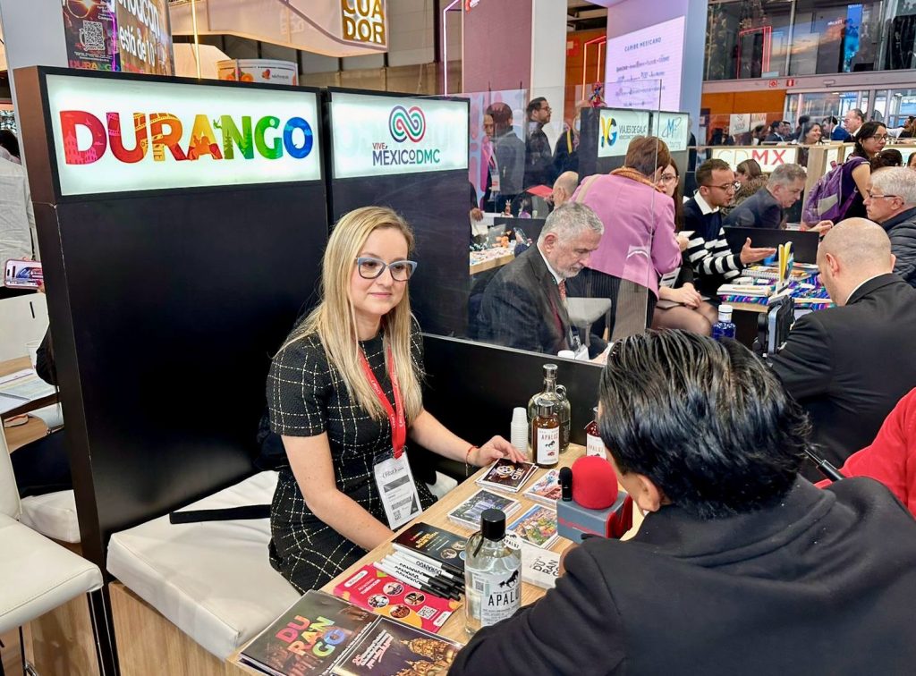 Durango brilla en Feria Internacional de Turismo en Madrid, España; capital es reconocida como patrimonio de la humanidad por la UNESCO¨1