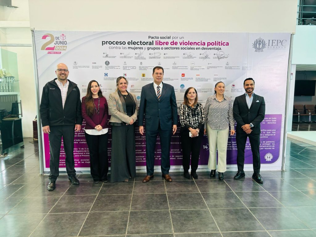 IEPC promueve la firma Pacto social por un Proceso Electoral libre de violencia política contra las mujeres y grupos vulnerables3